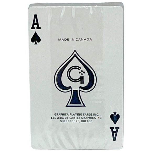 Vintage Graphica Playing Cards Sunset Tree Sealed Cellophane Sherbrooke Quebec - Picture 2 of 2